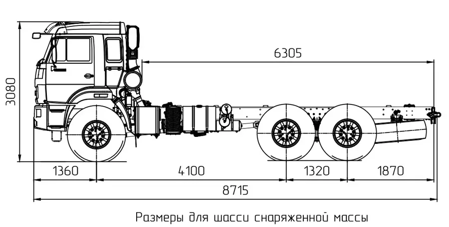 Автомобиль-шасси КАМАЗ- 43118-23088-50