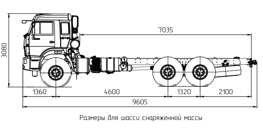 Автомобиль-шасси КАМАЗ- 43118-73092-50