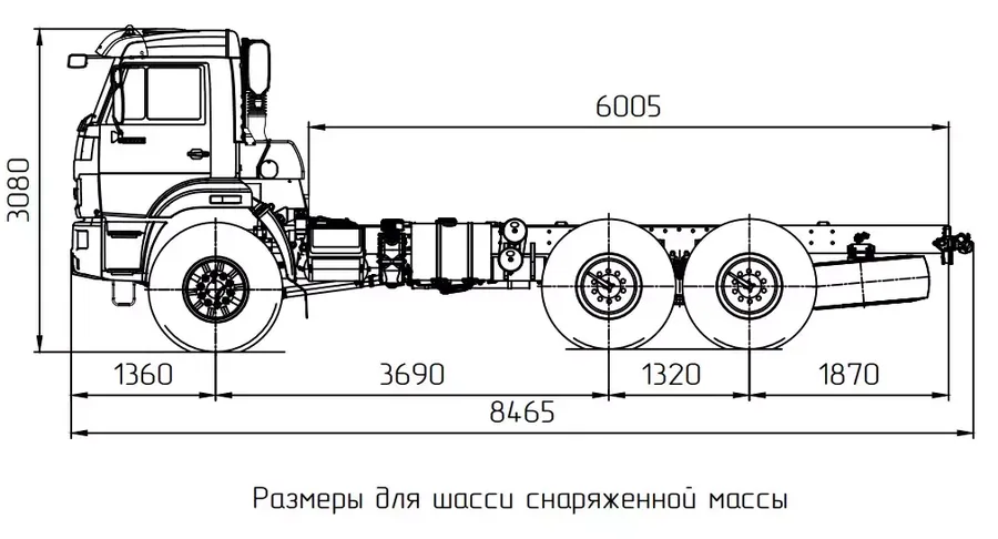 Автомобиль-шасси КАМАЗ- 43118-3027-48