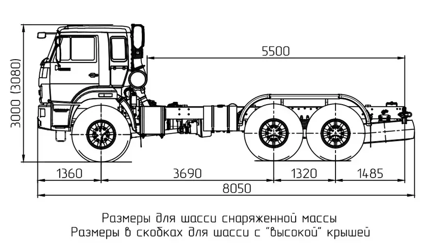 Автомобиль-шасси КАМАЗ- 43118-23973-50
