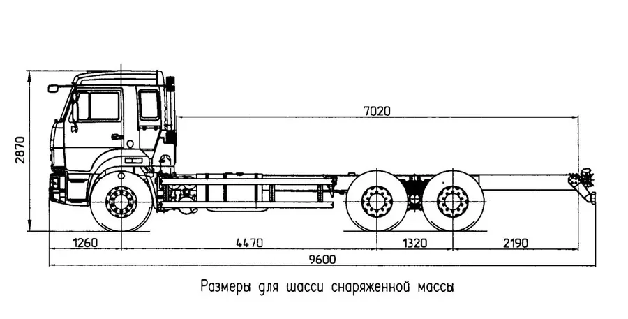Автомобиль-шасси КАМАЗ- 65115-4094-56