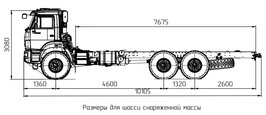 Автомобиль-шасси КАМАЗ- 43118-2095-48