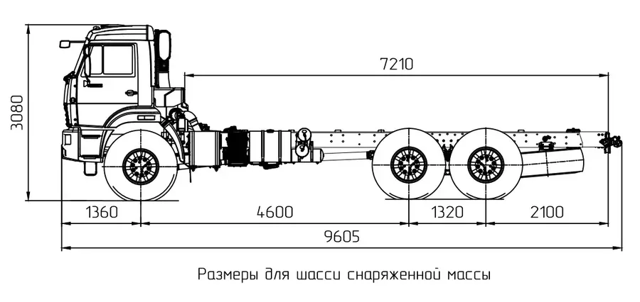 Автомобиль-шасси КАМАЗ- 43118-73094-50