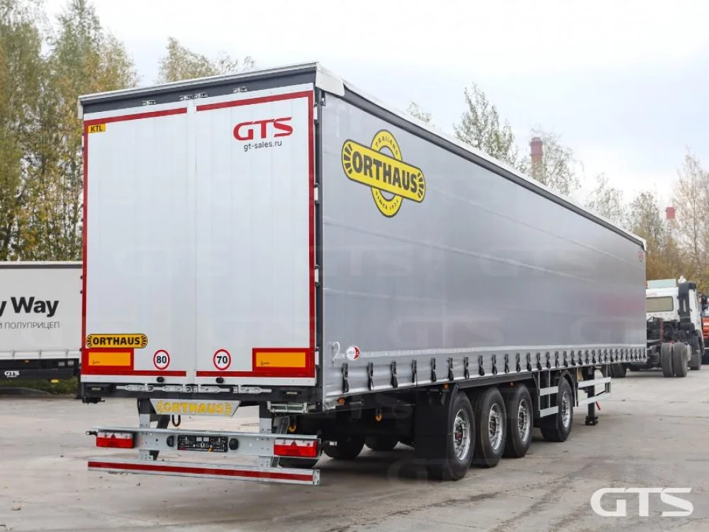 Шторный полуприцеп Orthaus CGS V40, 2025 г/в - фото 6
