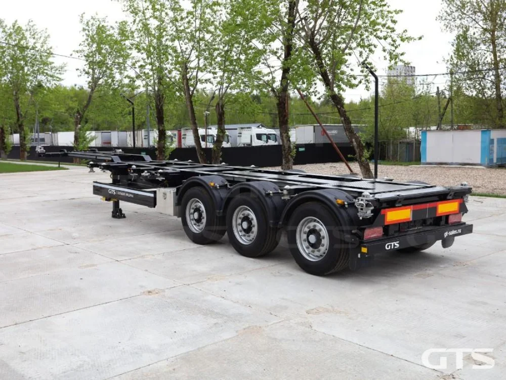 Полуприцеп-контейнеровоз GTS Box Wizard, 2024 г/в - фото 4