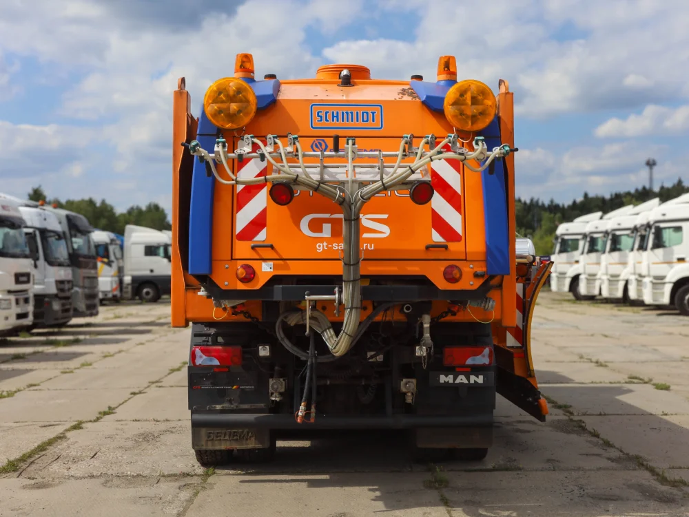Самосвальный грузовик с КДМ MAN TGS 33.400, 2019 г/в - фото 6