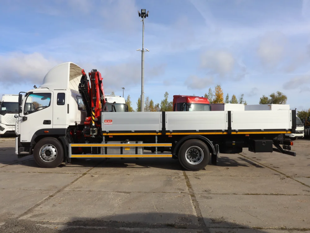 Бортовой грузовик с КМУ на базе FOTON M 18, 2024 г/в - фото 4