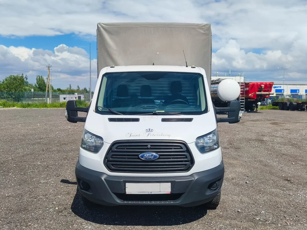 Шторно-бортовой фургон Ford Transit АБ 3320, 2021 г/в - фото 2