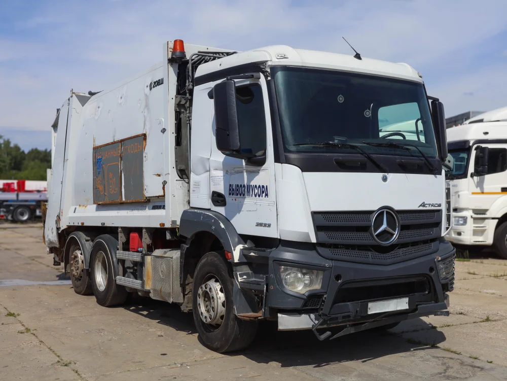 Mусopoвоз PГ-1B на шасси Mercedes-Benz 78341В, 2018 г/в - фото 1