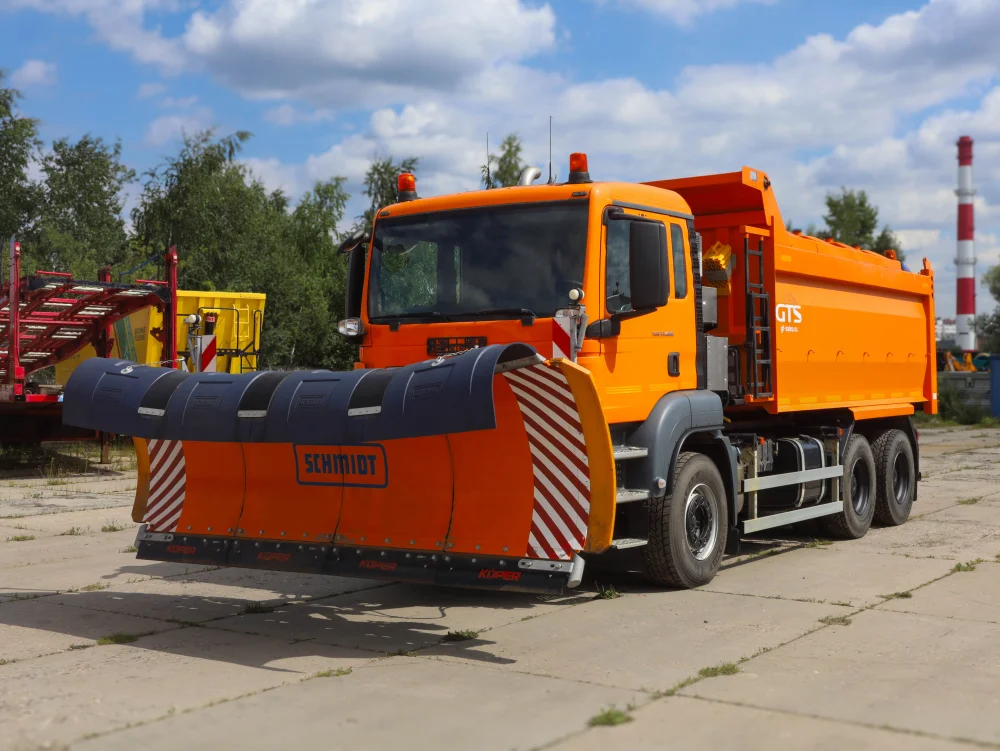 Самосвальный грузовик с КДМ MAN TGS 33.400, 2019 г/в - фото 3