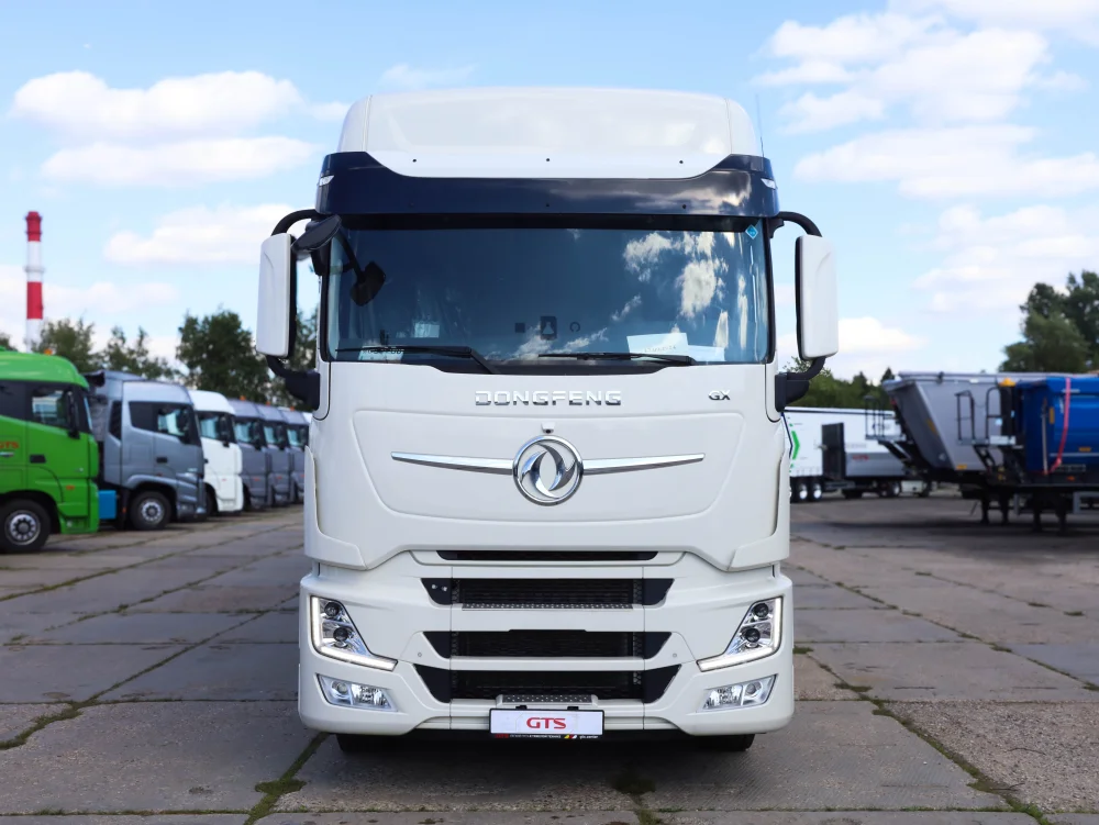 Сцепка седельный тягач Dongfeng GX 4X2 + шторно-бортовой полуприцеп Тонар 16,5 / 4 оси 97882 - фото 2