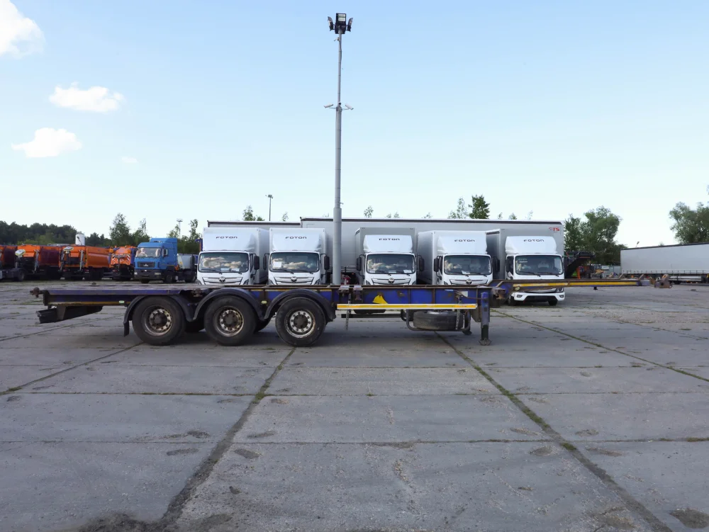Полуприцеп-контейнеровоз Новтрак SW-360G, 2012 г/в - фото 8