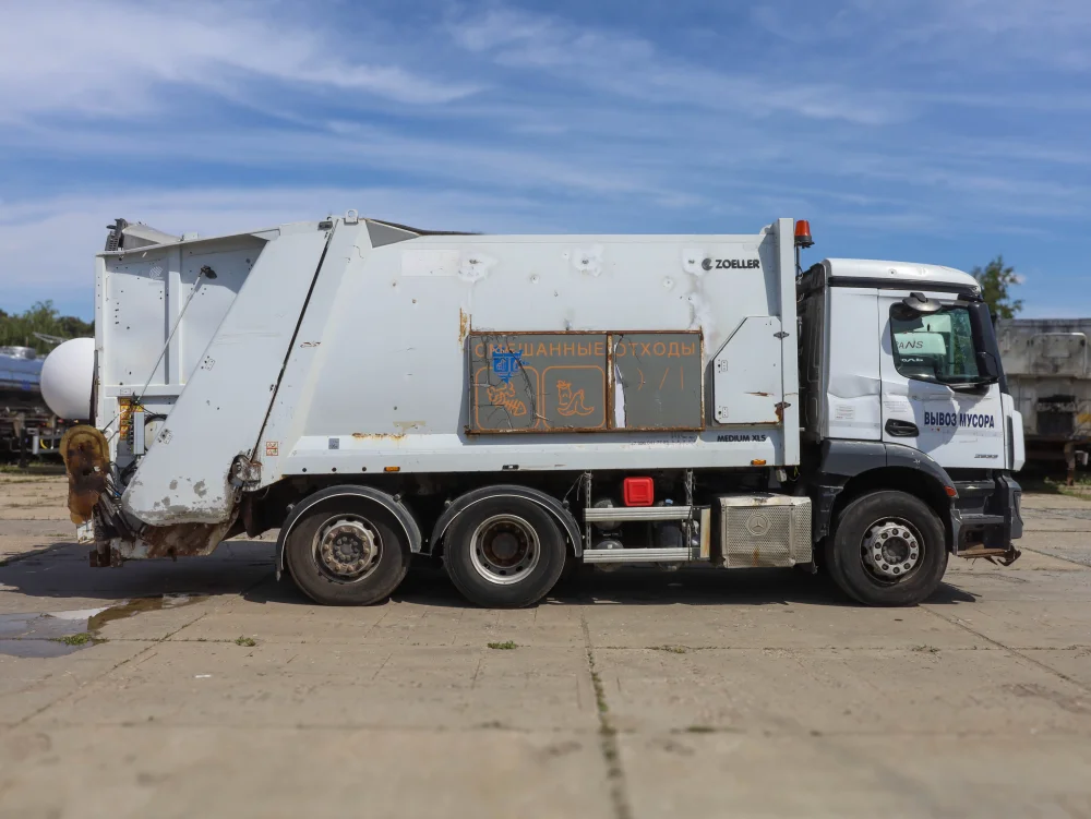 Mусopoвоз PГ-1B на шасси Mercedes-Benz 78341В, 2018 г/в - фото 8