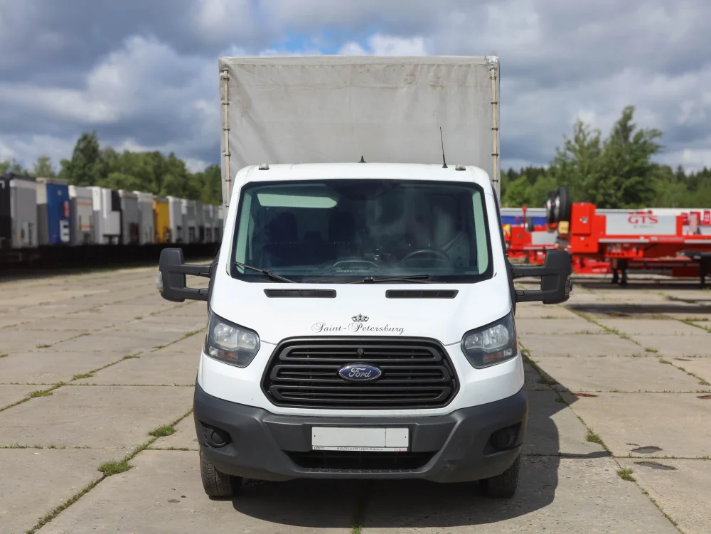 Бортовой тентованный фургон Ford Transit АБ 3320, 2021 г/в - фото 2
