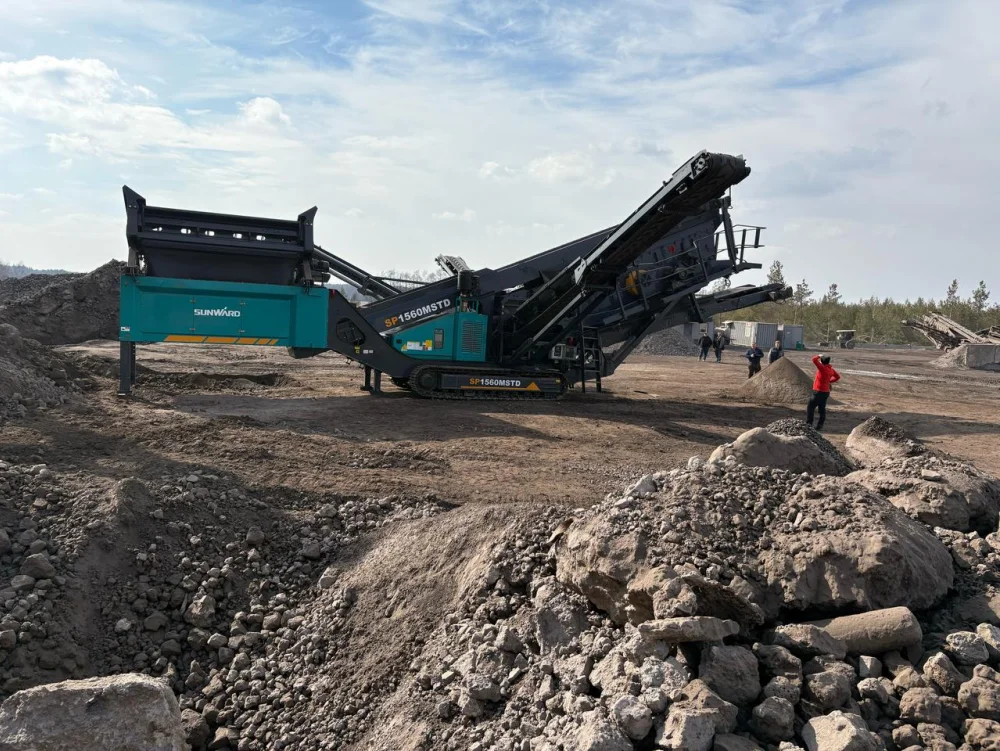 Продуктовый мобильный грохот Sunward  SP1560MSTD, 2025 г/в - фото 2