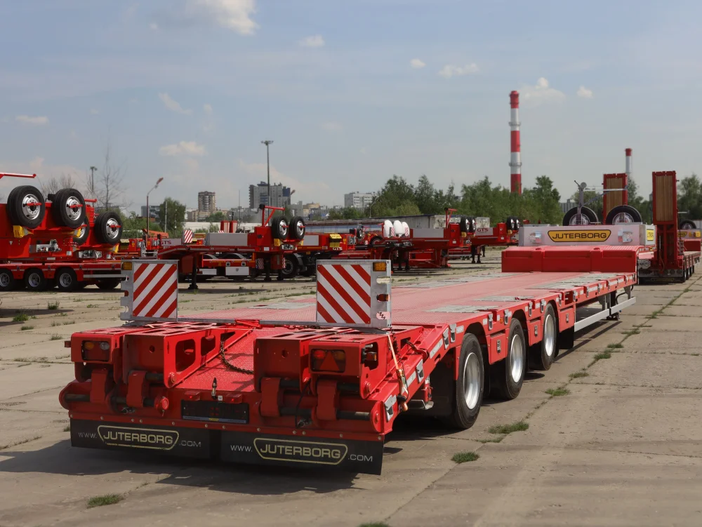 Полуприцеп трал (тяжеловоз) Juterborg JTB-40, 2025 г/в - фото 6