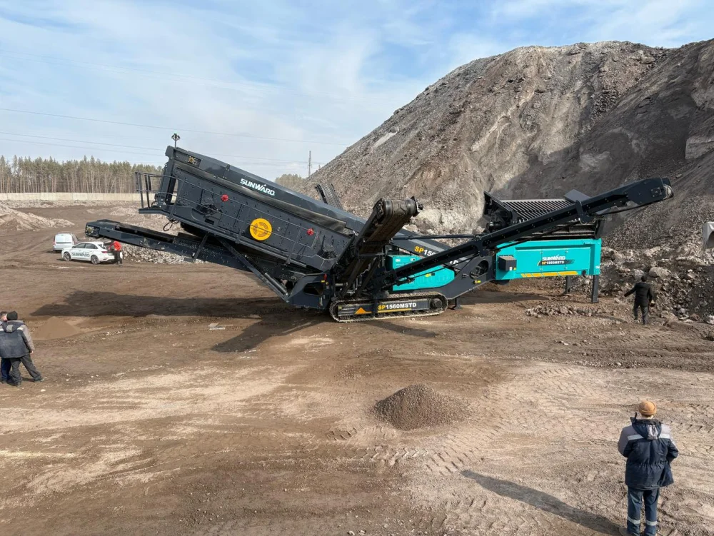 Продуктовый мобильный грохот Sunward  SP1560MSTD, 2025 г/в - фото 1