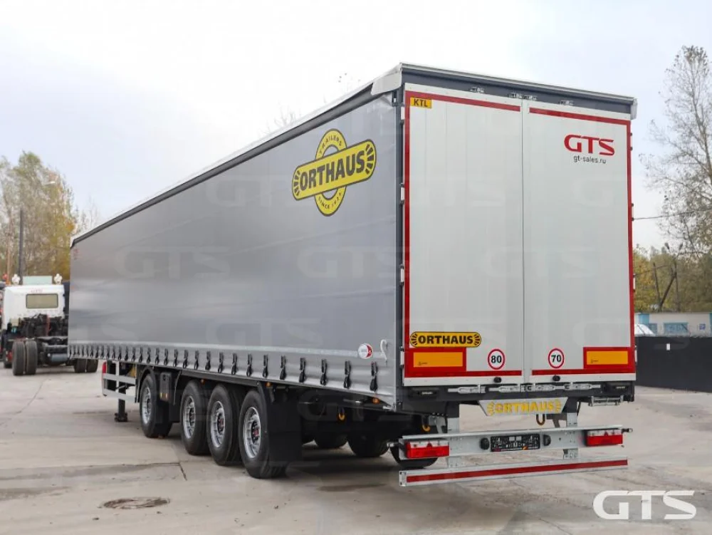 Шторный полуприцеп Orthaus CGS V40, 2025 г/в - фото 4