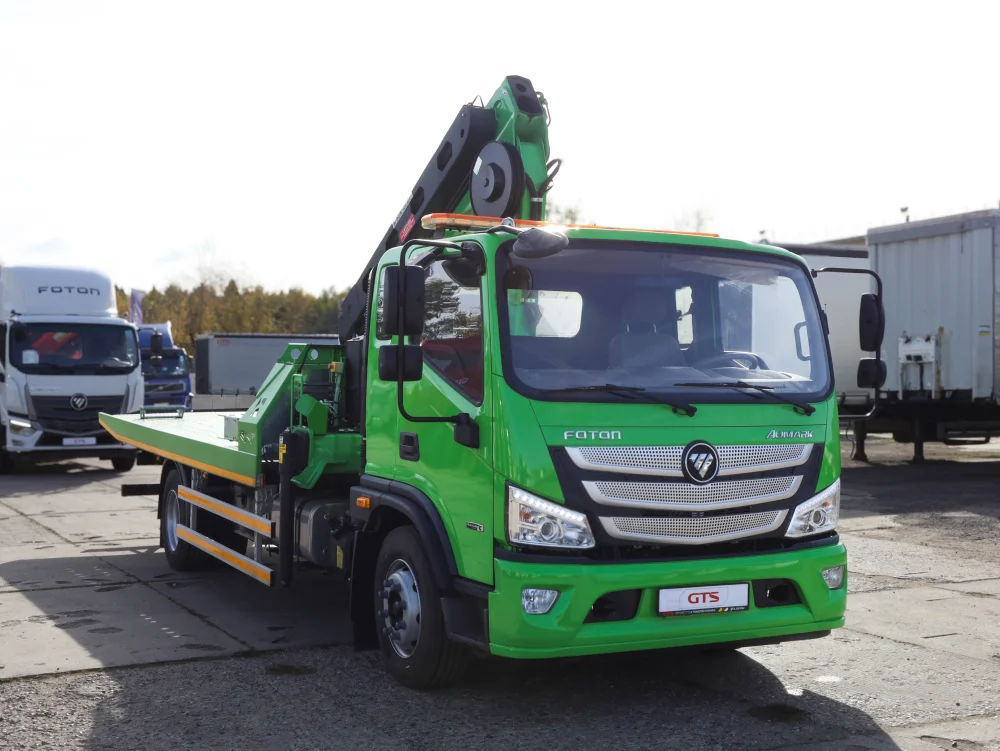 Эвакуатор с КМУ на базе Foton S120, 2024 г/в - фото 1