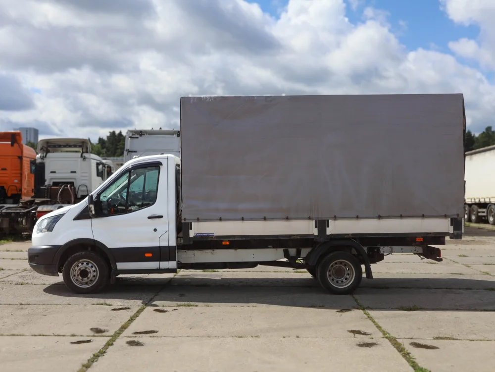 Бортовой тентованный фургон Ford Transit АБ 3320, 2021 г/в - фото 4