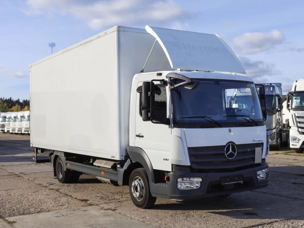 Промтоварный фургон Mercedes-Benz Atego, 2021 г/в - фото 1
