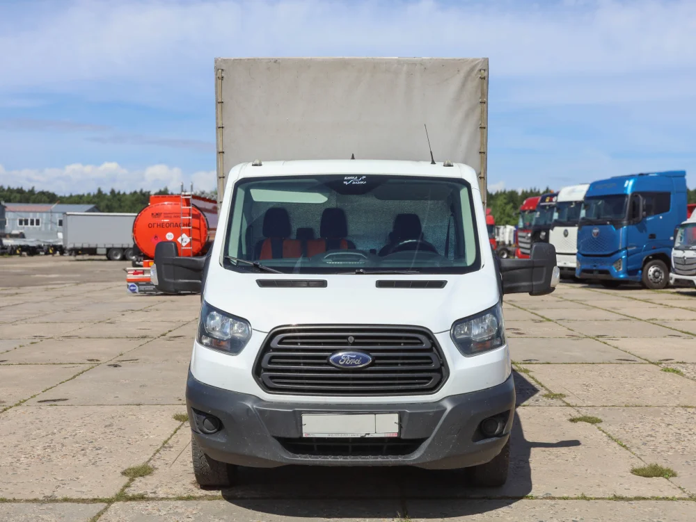 Бортовой тентованный фургон Ford Transit АБ 3320, 2021 г/в - фото 2