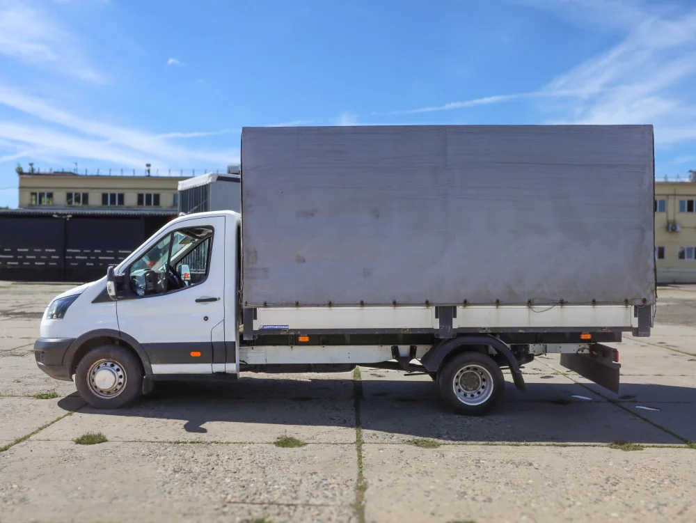 Бортовой тентованный фургон Ford Transit АБ 3320, 2021 г/в - фото 4