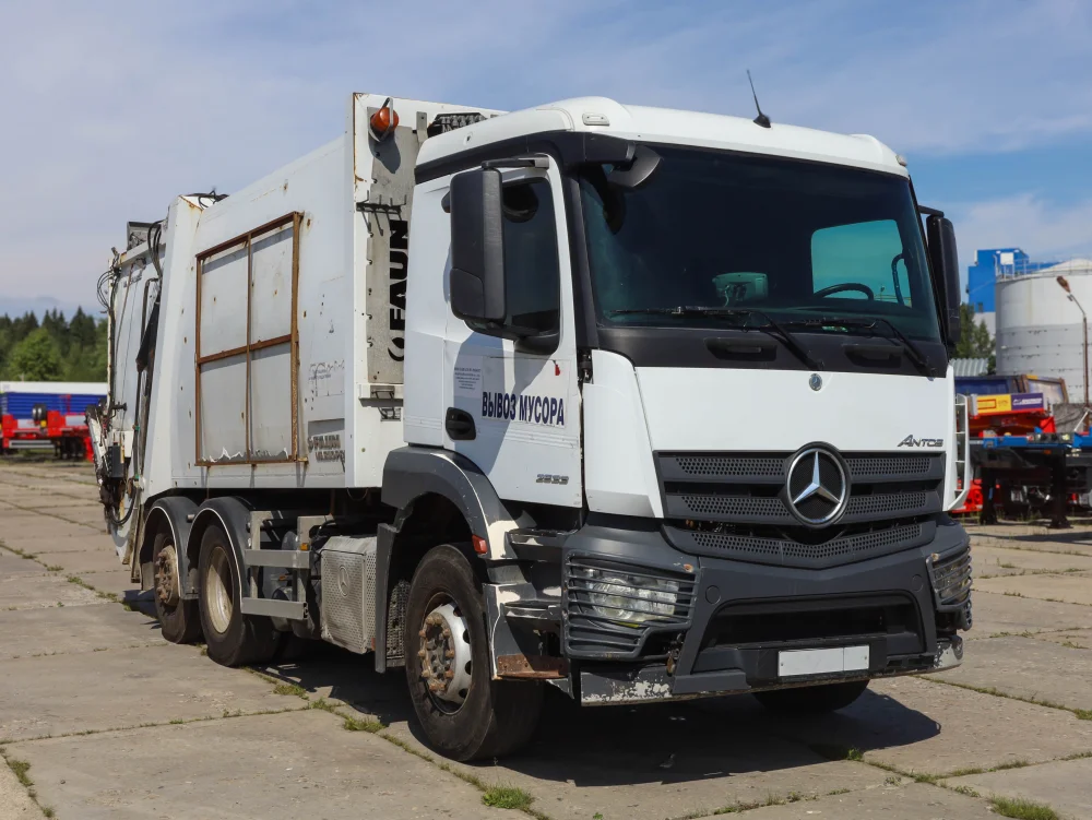 Mусopoвоз PГ-1B на шасси Mercedes-Benz 78341В, 2018 г/в - фото 1