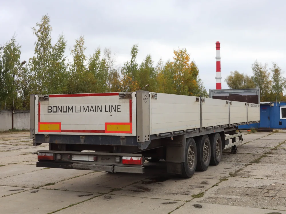 Бортовой полуприцеп Bonum 914296-06, 2024 г/в - фото 7