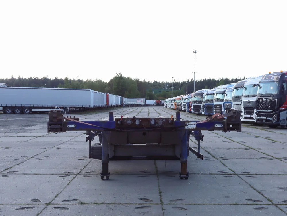 Полуприцеп-контейнеровоз Новтрак SW-360G, 2012 г/в - фото 2