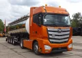 Сцепка седельный тягач Foton Auman A 1846 ADR и полуприцеп-цистерна FoxTank 877722 - фото 1