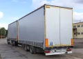 Сцепка тентованный грузовик Volvo FH 460 + шторный прицеп Wielton PC2K - фото 5