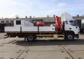 Бортовой грузовик с КМУ на базе FOTON M 18, 2024 г/в - фото 8