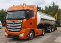Сцепка седельный тягач Foton Auman A 1846 ADR и полуприцеп-цистерна FoxTank 877722 - фото 3