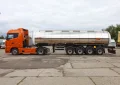 Сцепка седельный тягач Foton Auman A 1846 ADR и полуприцеп-цистерна FoxTank 877722 - фото 4