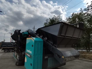 Продуктовый мобильный грохот Sunward 