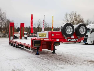 Полуприцеп трал (тяжеловоз) Juterborg