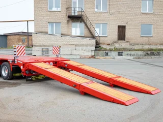 Полуприцеп трал (тяжеловоз) Juterborg