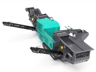 Мобильная роторная дробилка Sunward
