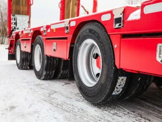 Полуприцеп трал (тяжеловоз) Juterborg