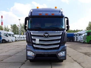 Сцепка седельный тягач Foton A 1846 ADR 4x2 и шторный полуприцеп Тонар 9888
