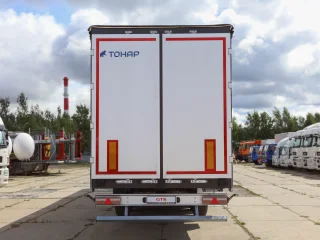 Шторный-бортовой полуприцеп Тонар