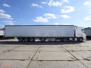Сцепка седельный тягач Dongfeng GX 4X2 + шторно-бортовой полуприцеп Тонар 16,5 / 4 оси 97882