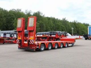 Полуприцеп трал (тяжеловоз) ISO PAKCS LOWBED