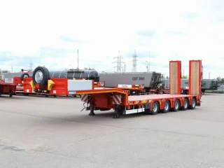 Полуприцеп трал (тяжеловоз) ISO PAKCS LOWBED