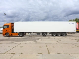 Сцепка седельный тягач Foton Auman A 1846 ADR и полуприцеп Тонар R3-13 97861