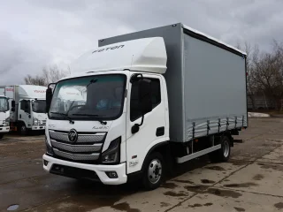 Шторно-бортовой гpузовик Foton