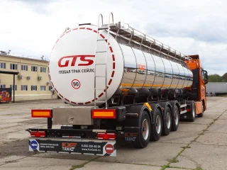 Сцепка седельный тягач Foton Auman A 1846 ADR и полуприцеп-цистерна FoxTank 877722