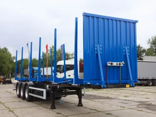 Полуприцеп лесовоз (сортиментовоз) Тонар L3 (9445)