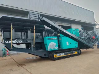 Мобильная роторная дробилка Sunward